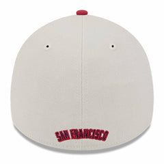 San Francisco Giants 2024 Fourth of July 39THIRTY Flex Hat Khaki/Red
