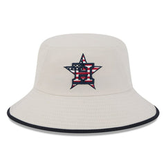 Houston Astros 2024 Fourth of July Bucket Hat Khaki