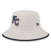 Kansas City Royals 2024 Fourth of July Bucket Hat Khaki