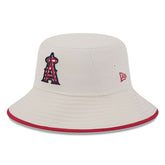 Los Angeles Angels 2024 Fourth of July Bucket Hat Khaki