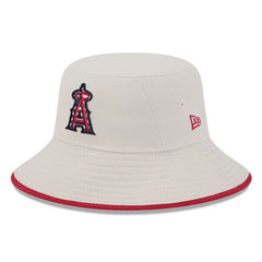 Los Angeles Angels 2024 Fourth of July Bucket Hat Khaki