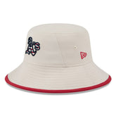 Athletics 2024 Fourth of July Bucket Hat Khaki