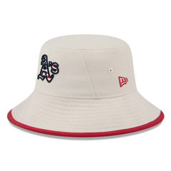 Athletics 2024 Fourth of July Bucket Hat Khaki