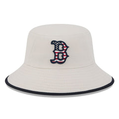 Boston Red Sox 2024 Fourth of July Bucket Hat Khaki