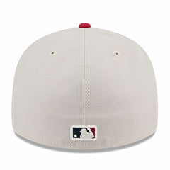 Athletics 2024 Fourth of July Low Profile 59FIFTY Fitted Hat Khaki/Red
