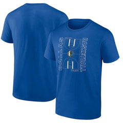 Dallas Mavericks Michelob Ultra Full Court T-Shirt - Blue for sale