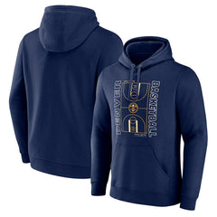 Denver Nuggets Michelob Ultra Full Court Pullover Hoodie - Navy shop