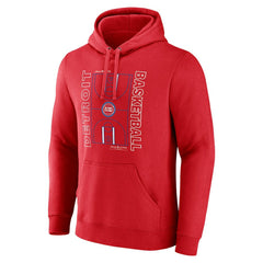 Detroit Pistons Michelob Ultra Full Court Pullover Hoodie - Red cheap