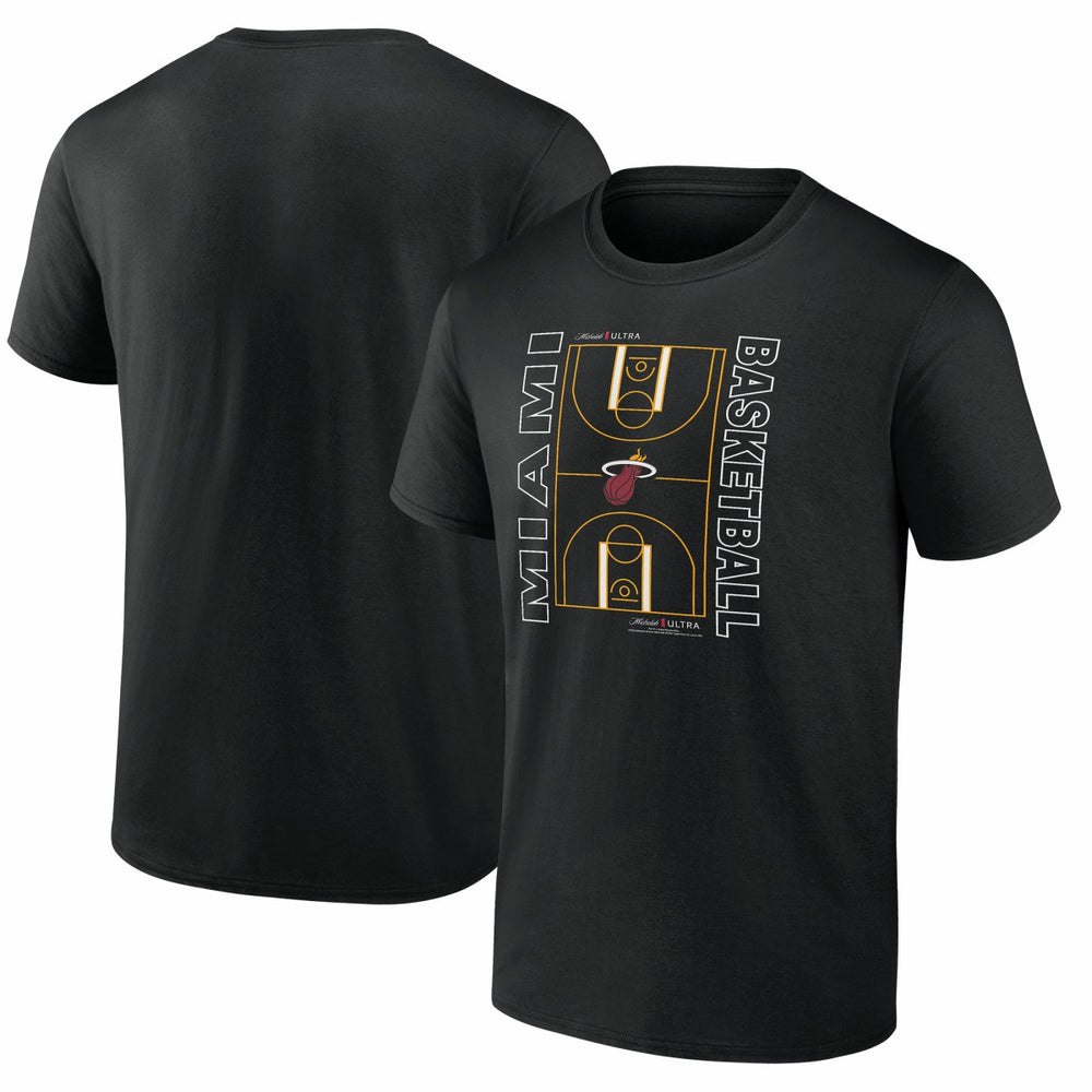 Miami Heat Michelob Ultra Full Court T-Shirt - Black outlet