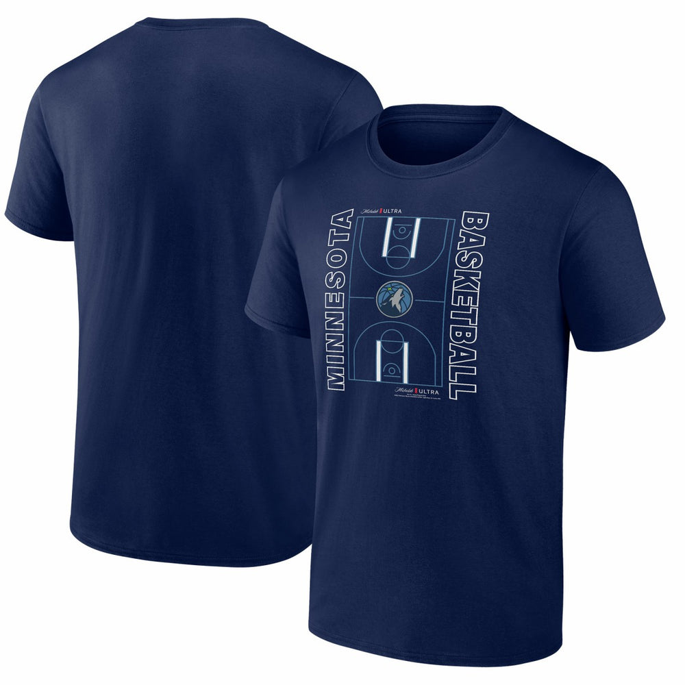 Minnesota Timberwolves Michelob Ultra Full Court T-Shirt - Navy on sale