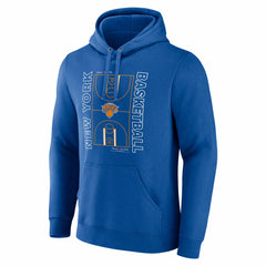 New York Knicks Michelob Ultra Full Court Pullover Hoodie - Blue on sale