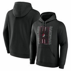 Portland Trail Blazers Michelob Ultra Full Court Pullover Hoodie - Black cheap