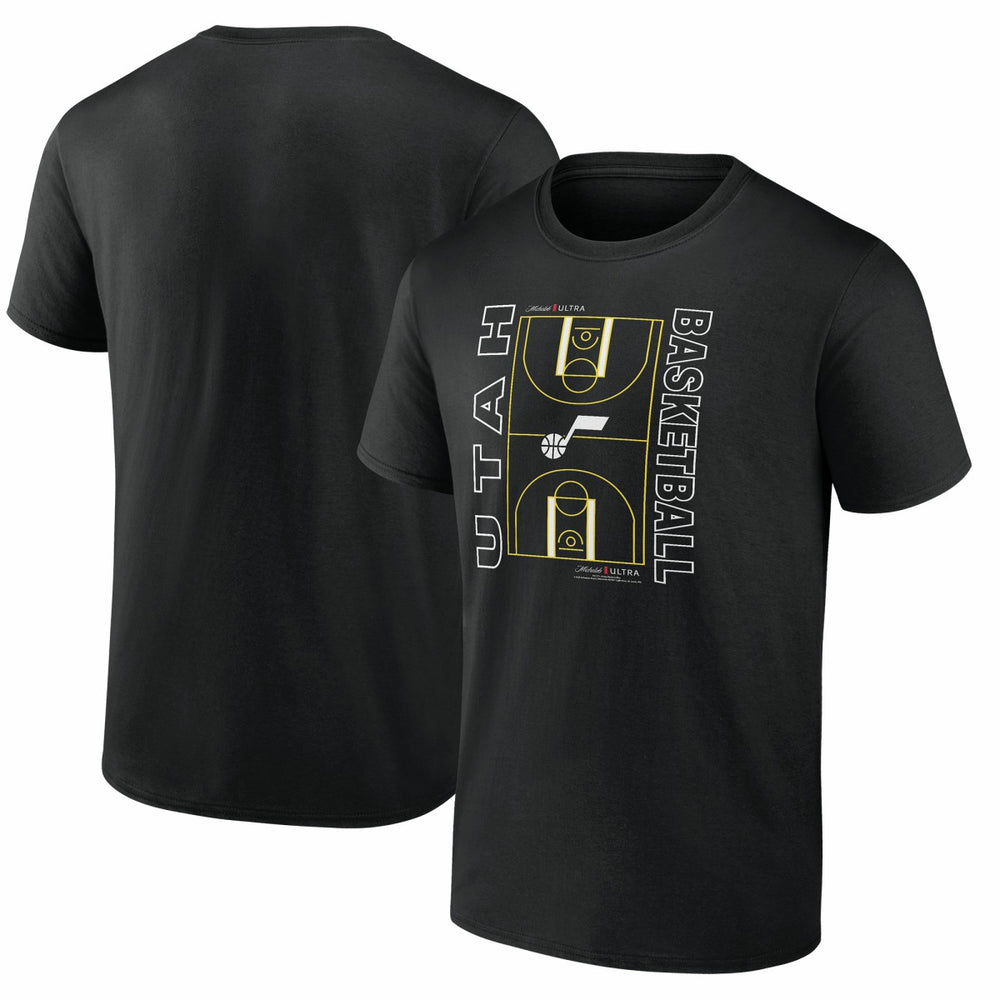 Utah Jazz Michelob Ultra Full Court T-Shirt - Black for sale