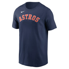 Framber Valdez Houston Astros Fuse Name & Number T-Shirt Navy