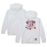 Philadelphia 76ers x Tats Cru Hardwood Classics Brick Pullover Hoodie - White for sale