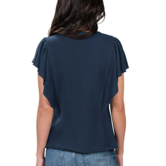 Atlanta Braves G-III 4Her by Carl Banks Women's Crowd Wave T-Shirt Navy