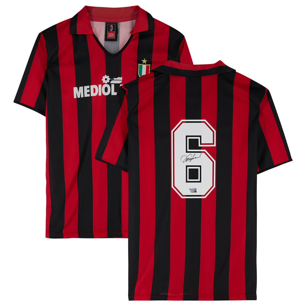 Franco Baresi AC Milan Autographed 1988 Home Jersey sale