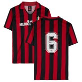Franco Baresi AC Milan Autographed 1988 Home Jersey