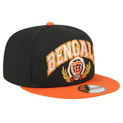 Cincinnati Bengals New Era Team Establish 9FIFTY Snapback Hat - Black/Orange sale
