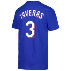 Leody Taveras Texas Rangers Youth Name & Number T-Shirt Royal