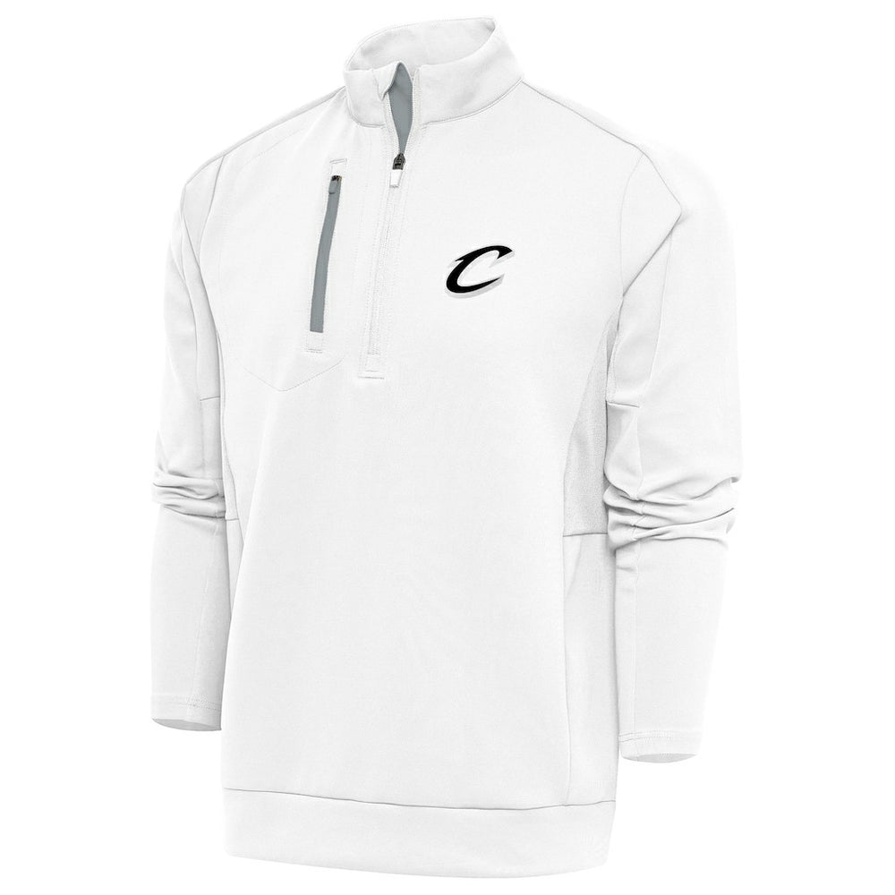 Cleveland Cavaliers Antigua Metallic Logo Generation Quarter-Zip Top sale - White on sale