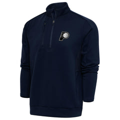 Indiana Pacers Antigua Metallic Logo Generation Quarter-Zip Top - Navy on sale