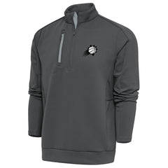 Phoenix Suns Antigua Metallic Logo Generation Quarter-Zip Top - Pewter on sale