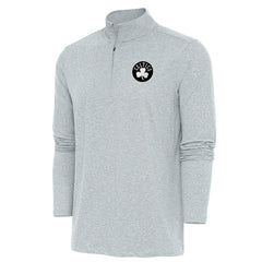 Boston Celtics Antigua Hunk Quarter-Zip Top - Heather Gray sale