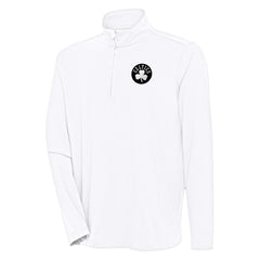 Boston Celtics Antigua Hunk Quarter-Zip Top - White online