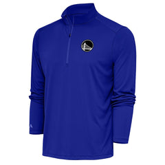 Golden State Warriors Antigua Metallic Logo Tribute Quarter-Zip Top sale - Royal outlet