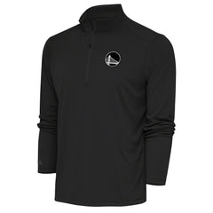 Golden State Warriors Antigua Metallic Logo Tribute Quarter-Zip Top sale - Charcoal shop