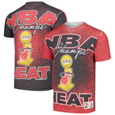 Miami Heat Hardwood Classics 2006 NBA Champions Champ City T-Shirt - Red for sale