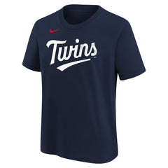 Ryan Jeffers Minnesota Twins Youth Name & Number T-Shirt Navy