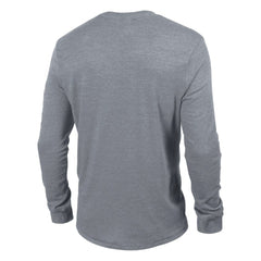 Washington Capitals Champion Tri-Blend Dual-Stripe Long Sleeve T-Shirt - Heather Gray T-shirts