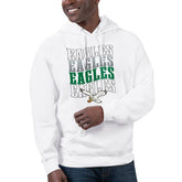 Philadelphia Eagles Starter Unisex Throwback Name Drop Pullover Hoodie - White for sale
