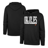 Baltimore Orioles Dime Headline Pullover Hoodie Black