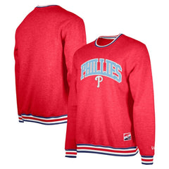 Philadelphia Phillies Pullover Sweatshirt Red