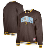 San Diego Padres Pullover Sweatshirt Brown