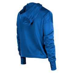 Chicago Cubs Women's Half-Zip Hoodie Royal