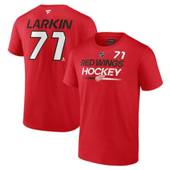 Dylan Larkin Detroit Red Wings Fanatics Authentic Pro Prime Name & Number T-Shirt - Red T-shirts