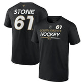 Mark Stone Vegas Golden Knights Fanatics Authentic Pro Prime Name & Number T-Shirt - Black T-shirts