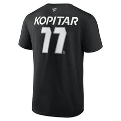 Anze Kopitar Los Angeles Kings Fanatics Authentic Pro Prime Name & Number T-Shirt - Black T-shirts