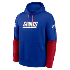 New York Giants Alternate Logo Club Pullover Hoodie - Royal online
