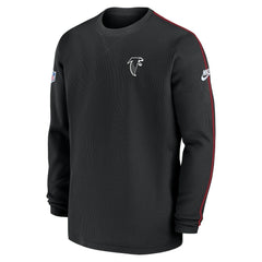 Atlanta Falcons Alternate Logo Coach Long Sleeve Top - Black discount