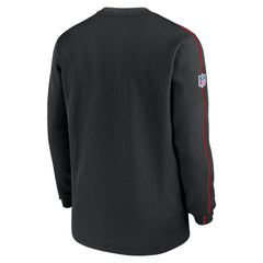 Atlanta Falcons Alternate Logo Coach Long Sleeve Top - Black discount
