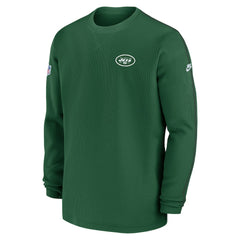 New York Jets Alternate Logo Coach Long Sleeve Top - Green outlet