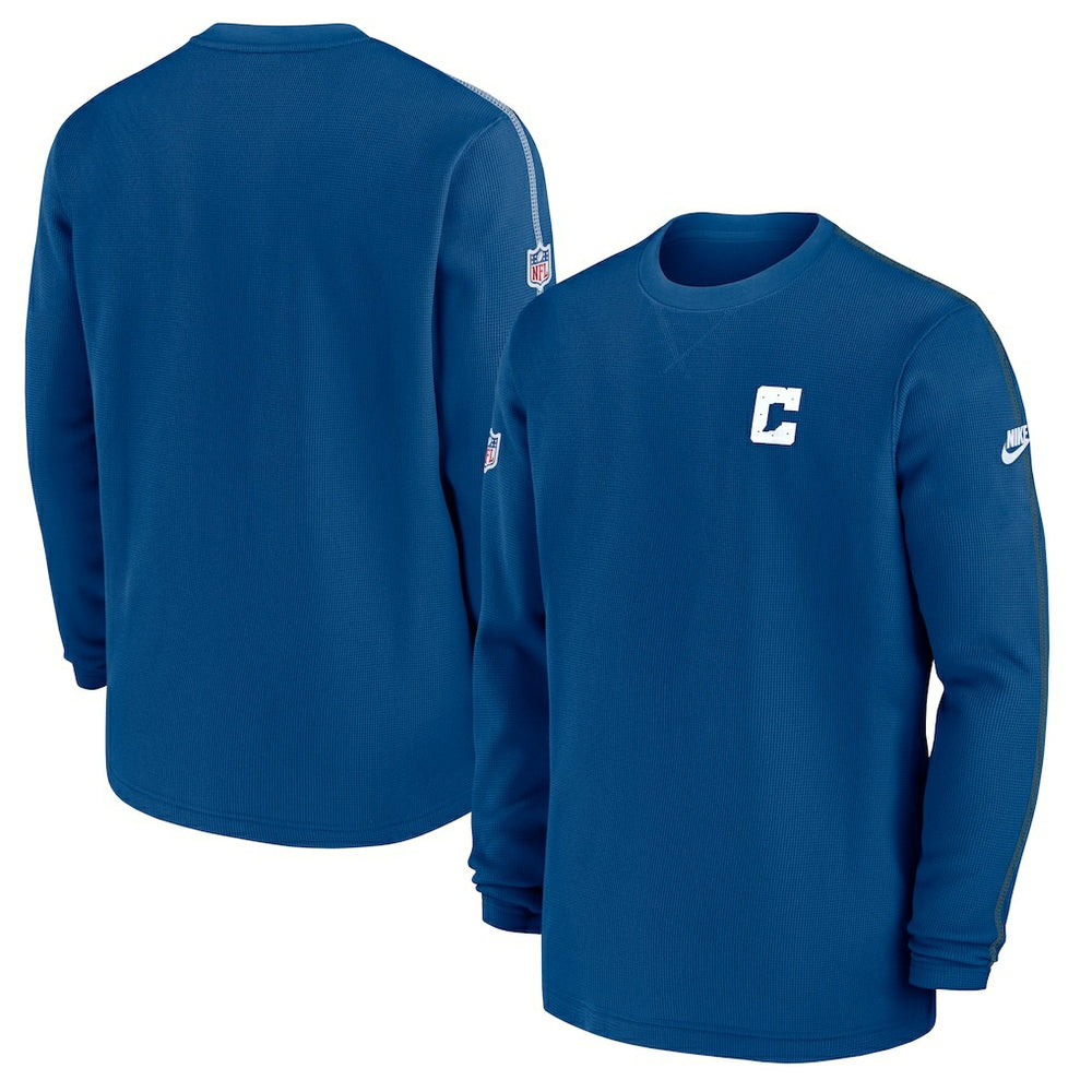 Indianapolis Colts Alternate Logo Coach Long Sleeve Top - Royal online