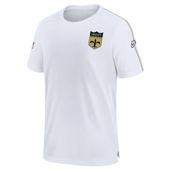 New Orleans Saints Sideline Alternate Logo Coach Performance Top - White cheap