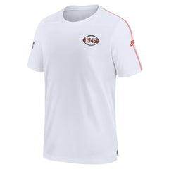 Cleveland Browns Sideline Alternate Logo Coach Performance T-Shirt - White online