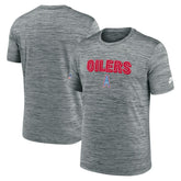 Tennessee Titans Sideline Velocity Throwback Logo Dri-FIT T-Shirt - Gray on sale